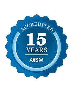 Accredited 15 Years with AASM